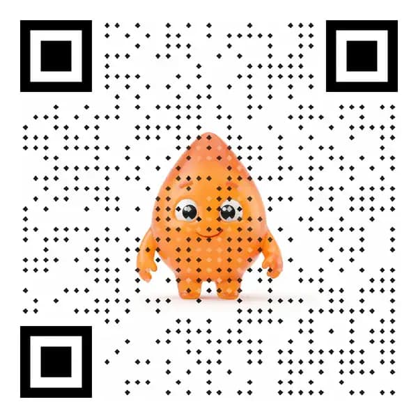 Patrón QR ilustrativo de ArtisticQR